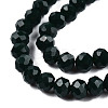 Opaque Solid Color Imitation Jade Glass Beads Strands LS-EGLA-A044-P4mm-D12-2