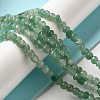 Natural Green Aventurine Beads Strands G-D081-A09-5