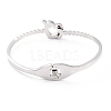 304 Stainless Steel Bangles BJEW-O184-22-3