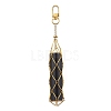 304 Stainless Steel Pouch Empty Stone Holder Pendant Decoration SA-CJC5C8-G-2