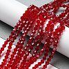 Transparent Glass Beads Strands GLAA-F029-2mm-27-4