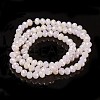 Electroplate Glass Beads Strands EGLA-A034-J6mm-T06-2