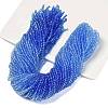 Transparent Painted Glass Beads Strands DGLA-A034-T4mm-A01-1