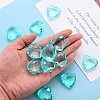 Transparent Acrylic Pendants LS-TACR-T024-03B-946-5