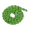 Transparent Glass Beads Strands EGLA-N013-T10mm-D14-2