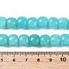 Dyed Natural White Jade Beads Strands G-T138-S10-5