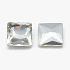 Pointed Back Glass Rhinestone Cabochons RGLA-T027-8x8mm-01-2