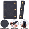 4Pcs Detachable PU Imitation Leather Bag Handle Wrap PURS-BBC0001-08A-3