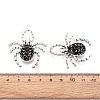 Alloy Rhinestone Enamel Pendants PALLOY-R151-67AS-01-3
