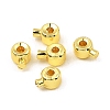 Brass Crimp Beads KK-Z030-17B-G-2
