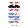Full Cover Strawberry Flower Nail Stickers MRMJ-T100-019-2
