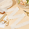 15 Yards Cotton Embroidery Bowknot Lace Ribbons OCOR-WH0045-35C-5