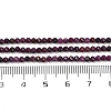 Natural Ruby Beads Strands G-C181-B06-01-5