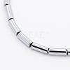 Grade A Electroplate Non-magnetic Synthetic Hematite Beads Strands G-N0014-27A-1