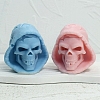 Halloween Skull DIY Food Grade Silicone Candle Molds PW-WG77644-01-3