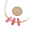 ABS Plastic Imitation Pearl Beaded Necklaces NJEW-JN04859-04-3