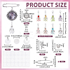 Brooch Findings Kits FIND-OC0014-34-2
