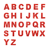 Alphabet Rhinestone Patches FW-TAC0001-01A-1
