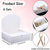 Folding Paper Gift Boxes with Ribbon CON-WH20001-11D-01-2
