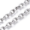 201 Stainless Steel Cable Chains CHS-P011-08P-2