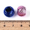 UV Plating Opaque Acrylic European Beads PACR-T017-15M-3