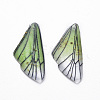 Transparent Resin Pendants RESI-Q216-001D-1