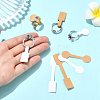 500Pcs Folding Blank Paper Jewelry Price Tags CDIS-FS0001-35B-4