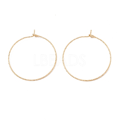 Ion Plating(IP) 316 Surgical Stainless Steel Hoop Earrings Findings STAS-D183-02G-03-1