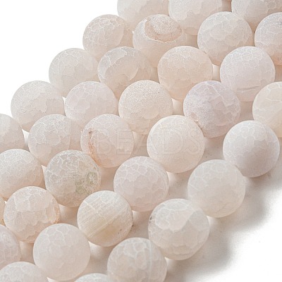Natural Weathered Agate Beads Strands G-P538-A01-14-1