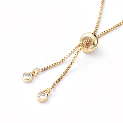 Adjustable Brass Slider Bracelets X-BJEW-JB05149-1