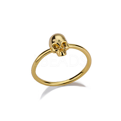Skull Head Alloy Finger Rings FS-WG98A66-01-1