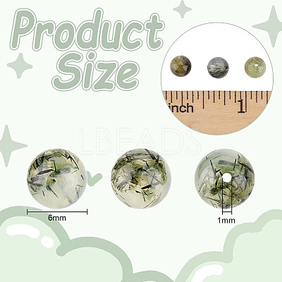 2 Strands Natural Prehnite Beads Strands G-OC0004-73-1