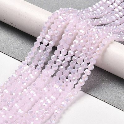 Imitation Jade Glass Beads Stands LS-EGLA-A035-J4mm-B02-1