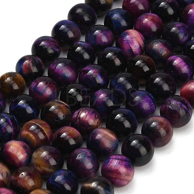 Natural Tiger Eye Beads Strands LS-G-F591-18-12mm-10-1