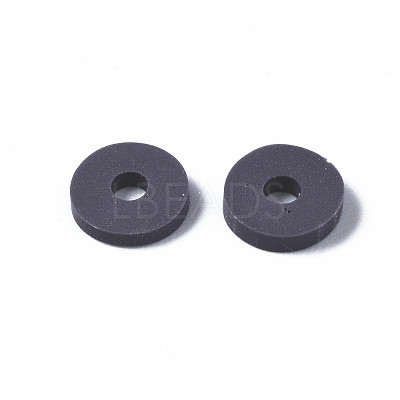 Handmade Polymer Clay Beads X-CLAY-Q251-6.0mm-B04-1
