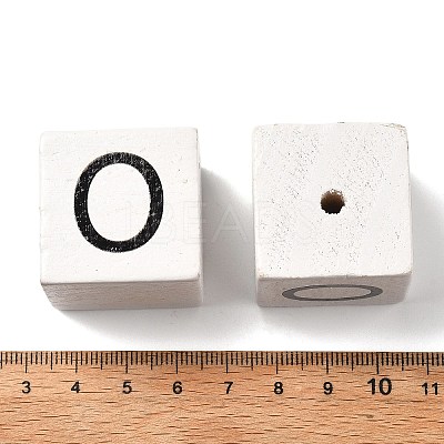 Wood European Beads LS-WOOD-I014-02O-1