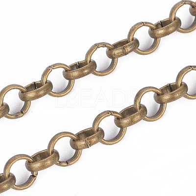 Iron Rolo Chains CHT038Y-AB-1