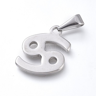 Non-Tarnish 304 Stainless Steel Pendants LS-STAS-L210-06H-P-01-1