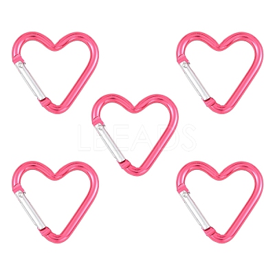 5Pcs Zinc Alloy Spring Gate Rings FIND-YW0010-59A-1