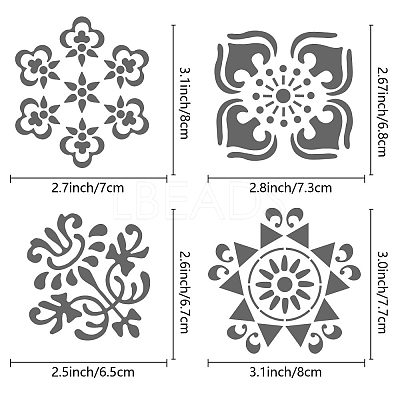 Stainless Steel Cutting Dies Stencils DIY-WH0238-018-1