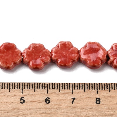 Handmade Porcelain Beads Strands PORC-K010-05A-1