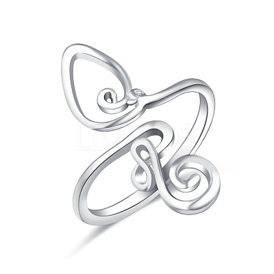 Boho Adjustable Brass Twisted Wire Wrapped Long Toe Rings FS-WG2F3DA-01-1