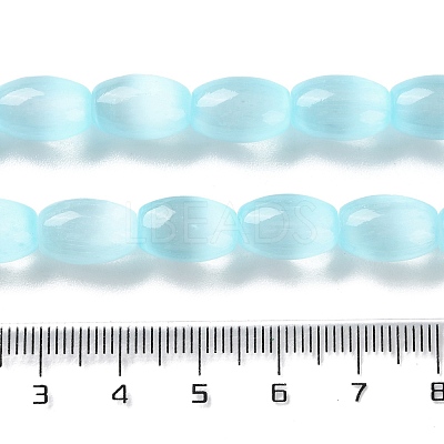 Macaron Color Natural Selenite Beads Strands G-B102-A01-06-1
