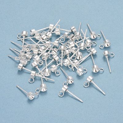 304 Stainless Steel Stud Earring Findings STAS-H410-04S-A-1