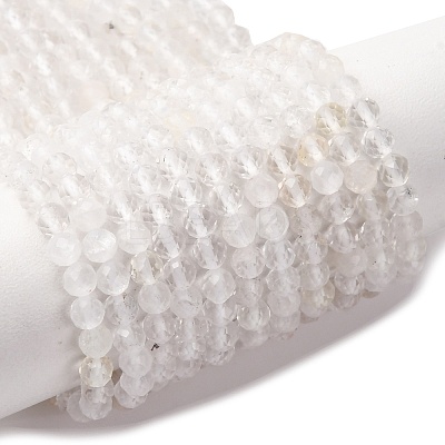 Natural Quartz Crystal Beads Strands G-C226-B05-4mm-1