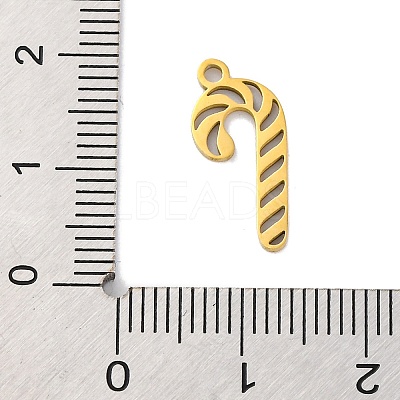 Christmas 201 Stainless Steel Pendants STAS-Q015-08G-1