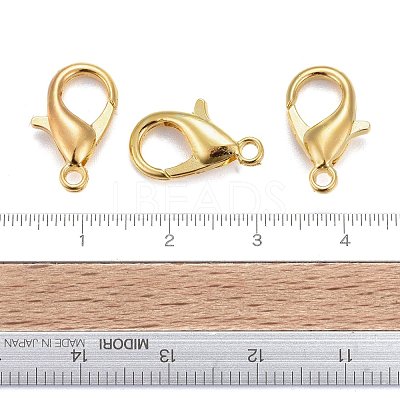 Zinc Alloy Lobster Claw Clasps E106-G-NF-1