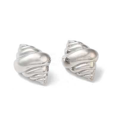 Rack Plating Brass Stud Earrings X-EJEW-Q786-01P-1