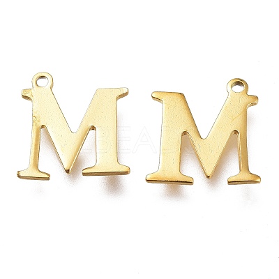 PVD Vacuum Plating  304 Stainless Steel Charms STAS-H112-M-G-1