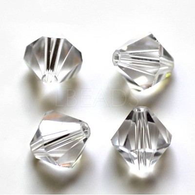 Imitation Austrian Crystal Beads SWAR-F022-6x6mm-001-1
